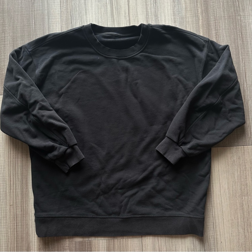 lululemon Black Crewneck